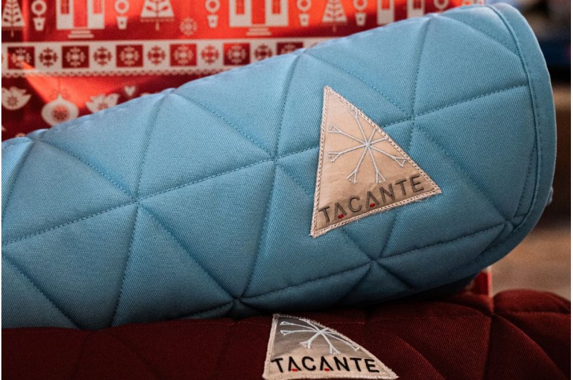 Tacante, Tapis de selle écusson Flocon, Noel 2025