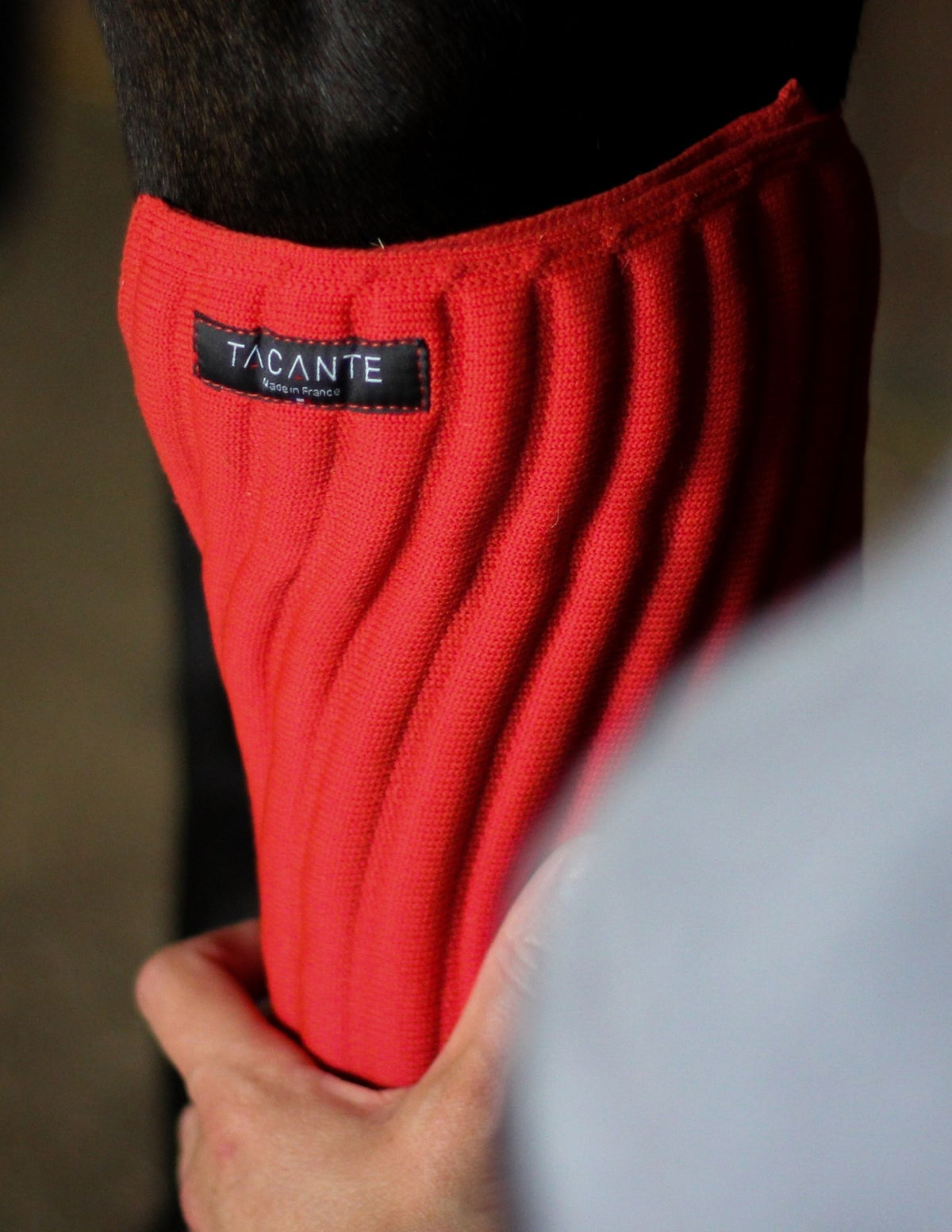 Flanelles, sous-bandes INFI-KNIT rouge