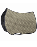 Tapis de selle INFI-KNIT mixte kaki et noir