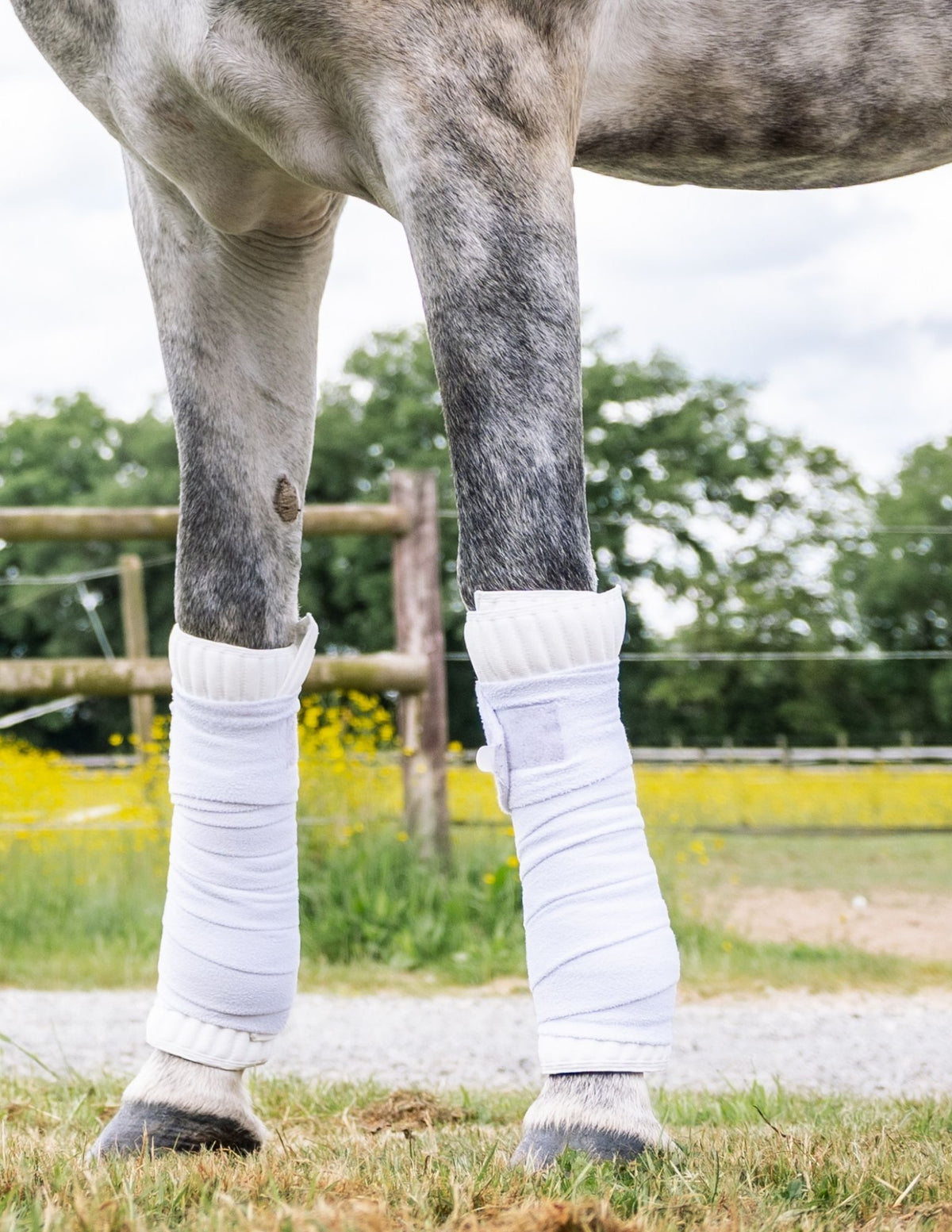 Flanelles, sous-bandes INFI-KNIT blanc
