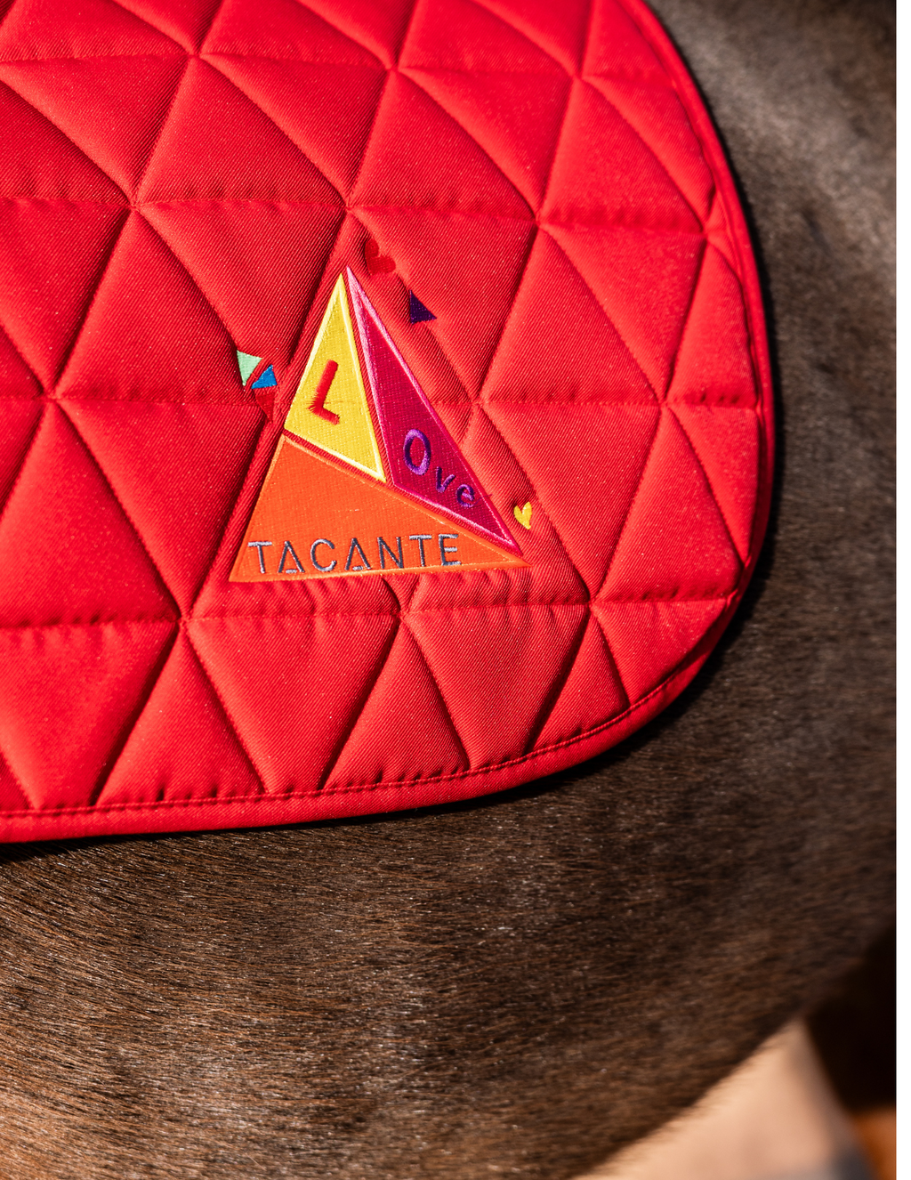 LOVE Fluorescent All-Purpose Saddle Pad