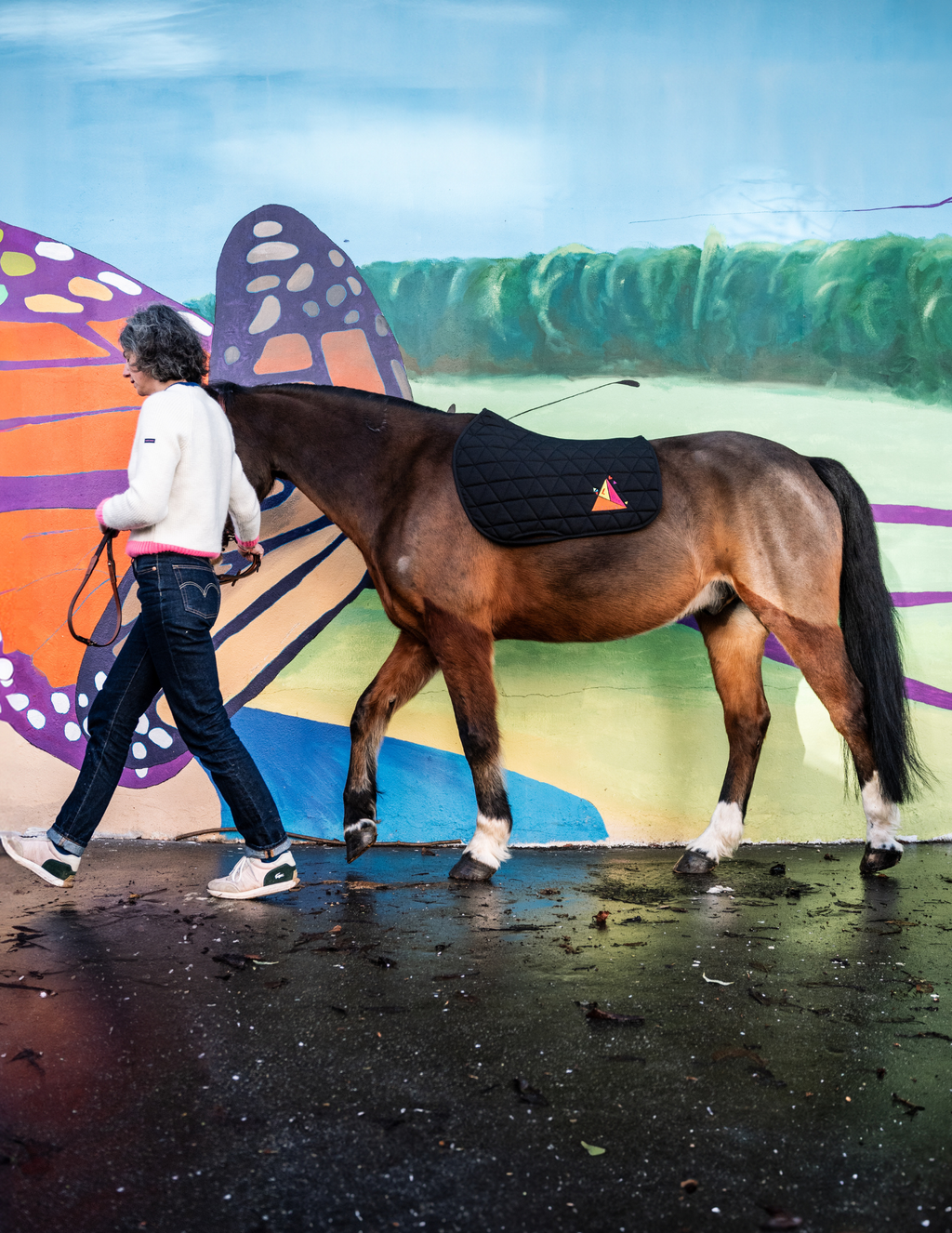 LOVE Fluorescent All-Purpose Saddle Pad