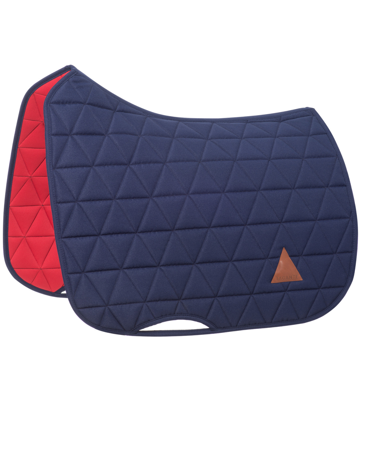 Tapis de selle EXCEL-ANSE dressage bleu marine