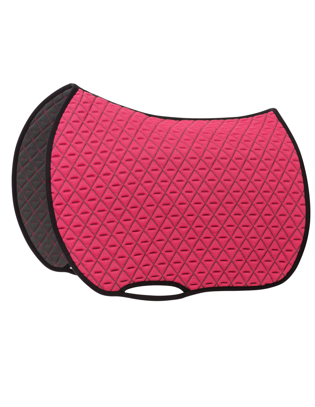 Tapis de selle INFI-KNIT mixte fuschia et gris