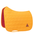 Tapis de selle EXCEL-ANSE dressage jaune d'or