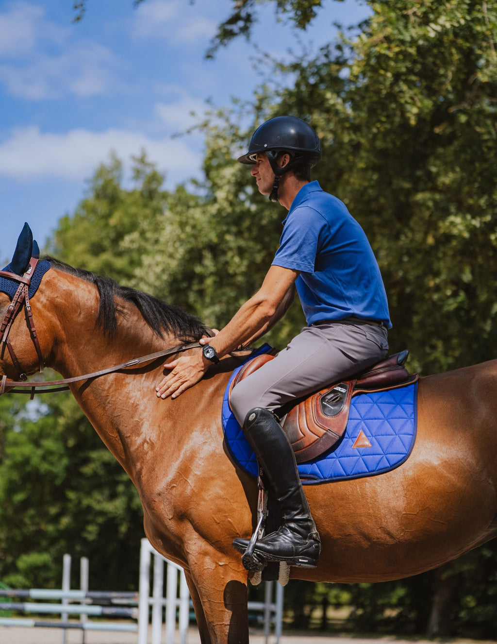 EXCEL-ANSE General-Purpose Saddle Pad Royal Navy