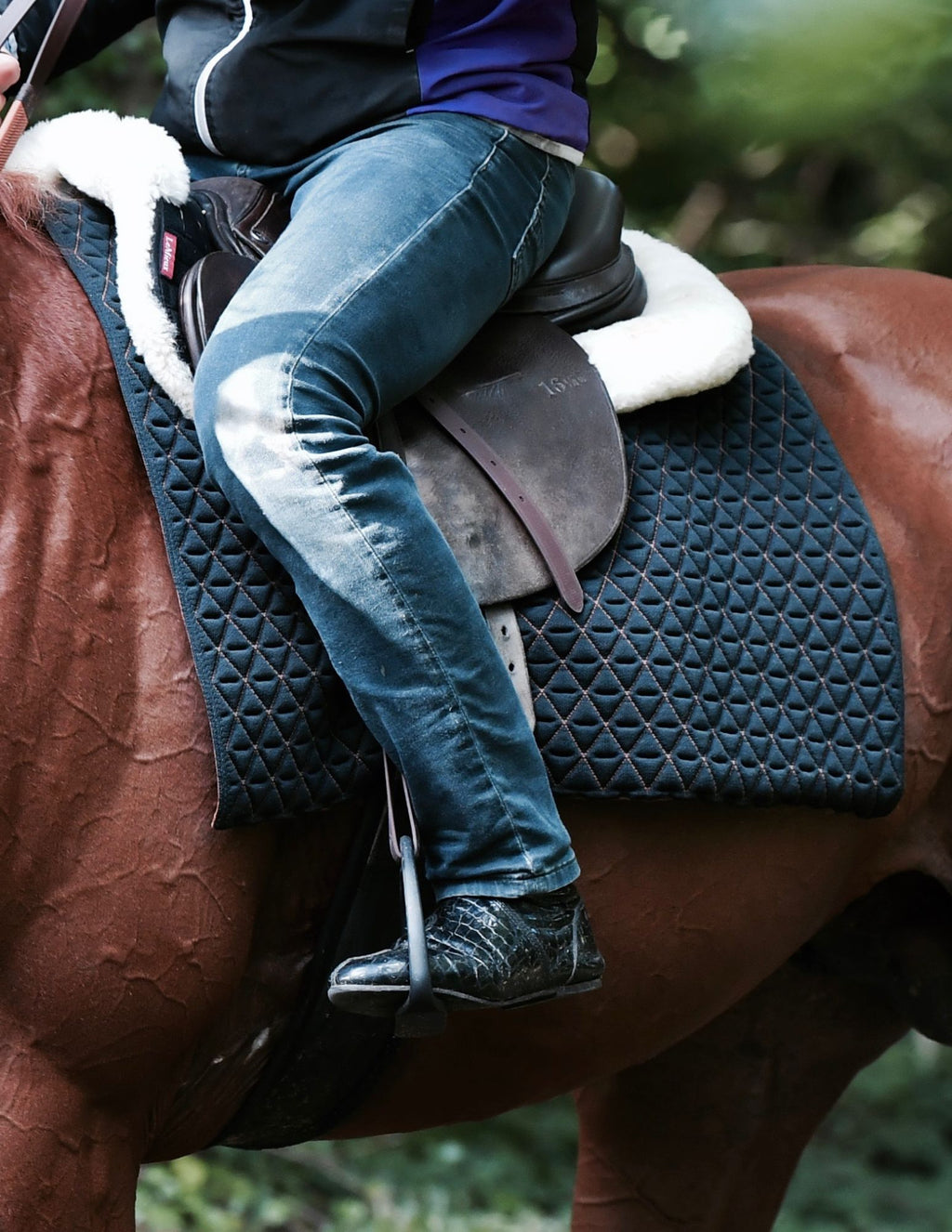 INFI-KNIT Training pad, Black and Tan