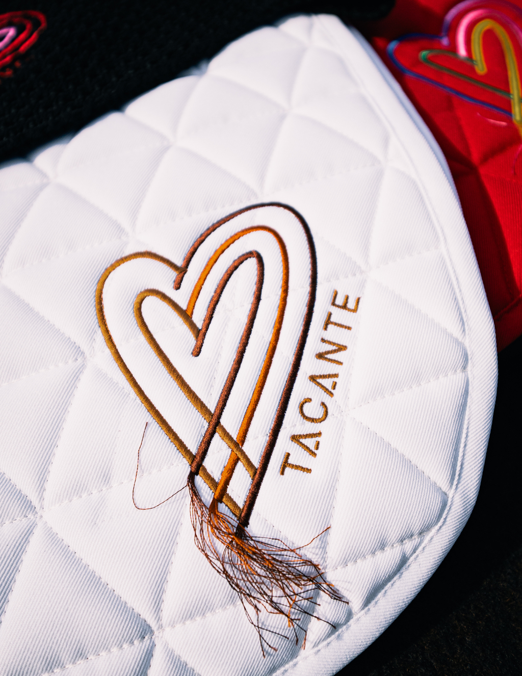 Tapis de selle mixte Love Heart