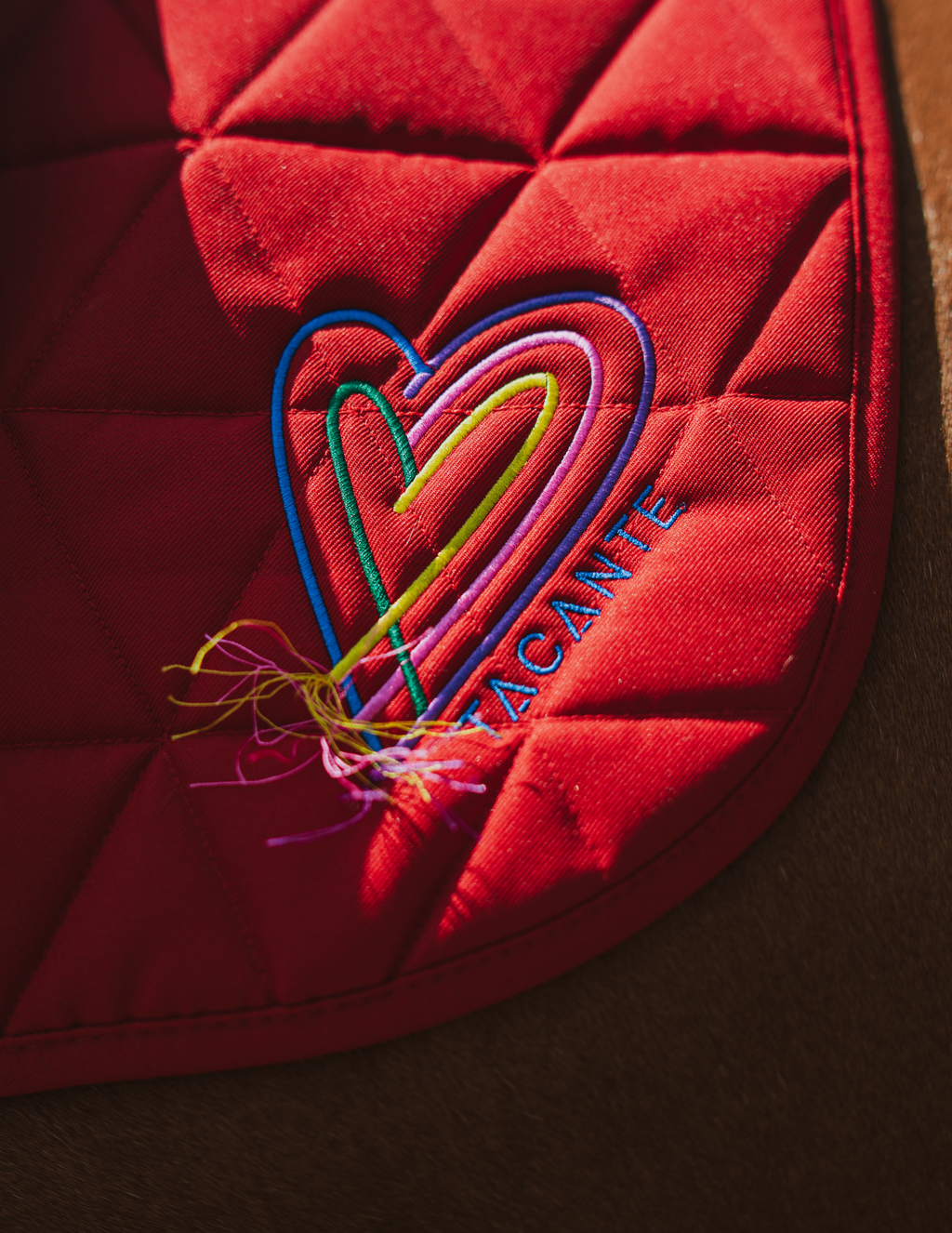 Tapis de selle mixte Love Heart