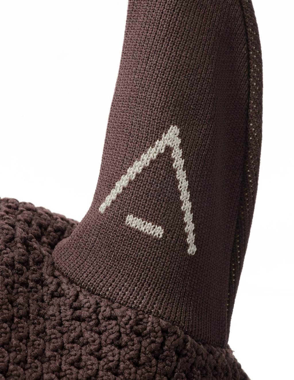 Bonnet INFI-KNIT marron A ficelle