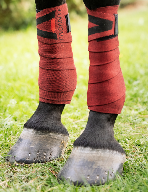 Bandes de travail INFI-KNIT Rouge et Noir