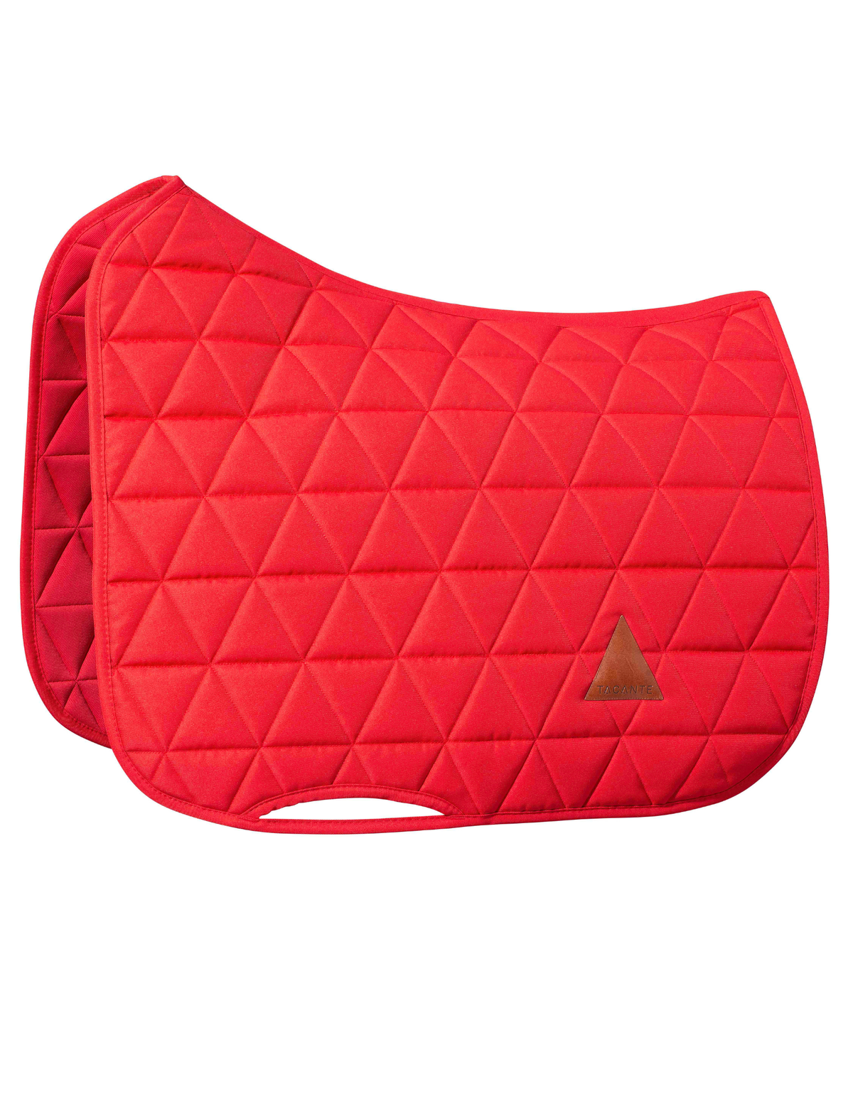 Tapis de selle EXCEL-ANSE dressage rouge