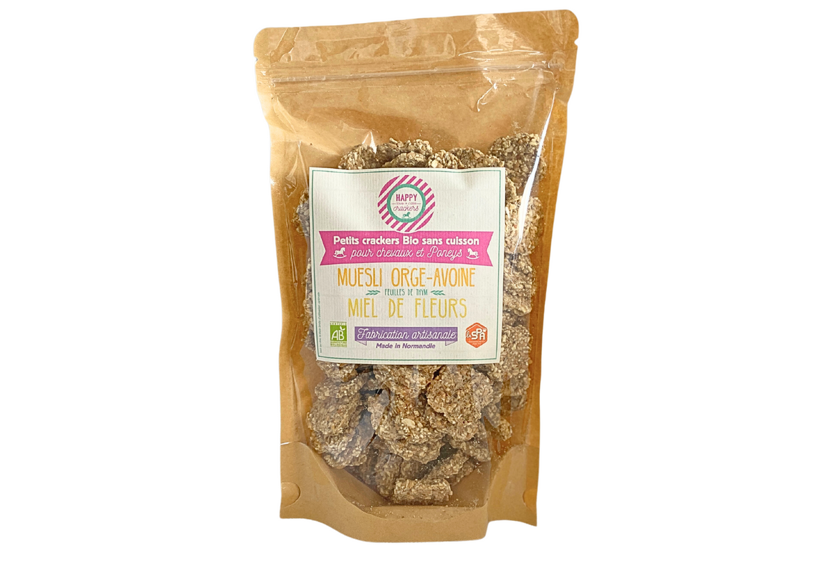 Happy Crackers Miel de Fleurs 300g