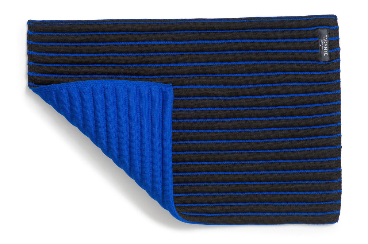 Pad de course INFI-KNIT réversible bleu roi et noir